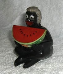 Vintage Black Americana Nodder Salt and Pepper Shaker Vintage Black Americana Nodder Salt and Pepper Shaker
