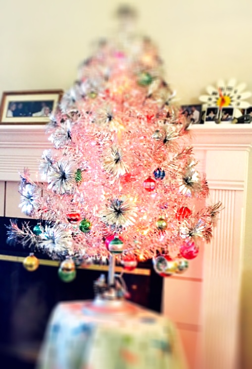 Vintage aluminum Christmas Tree