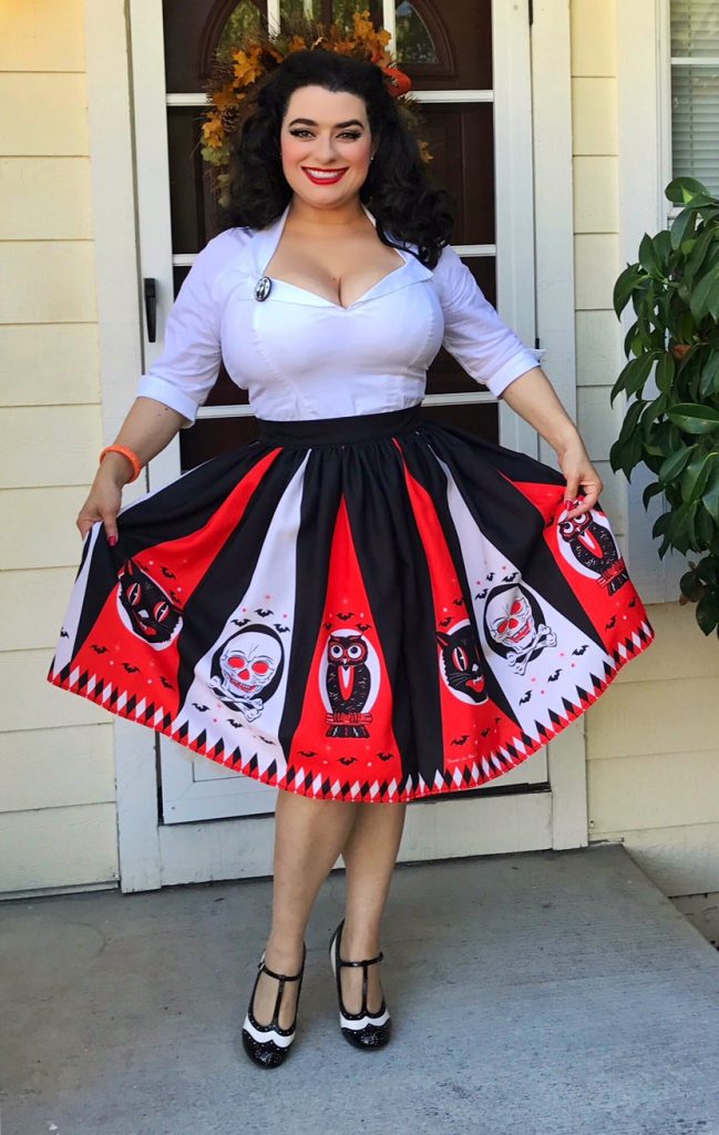 Yasmina Greco - The Oblong Box Shop Halloween Treat Skirt