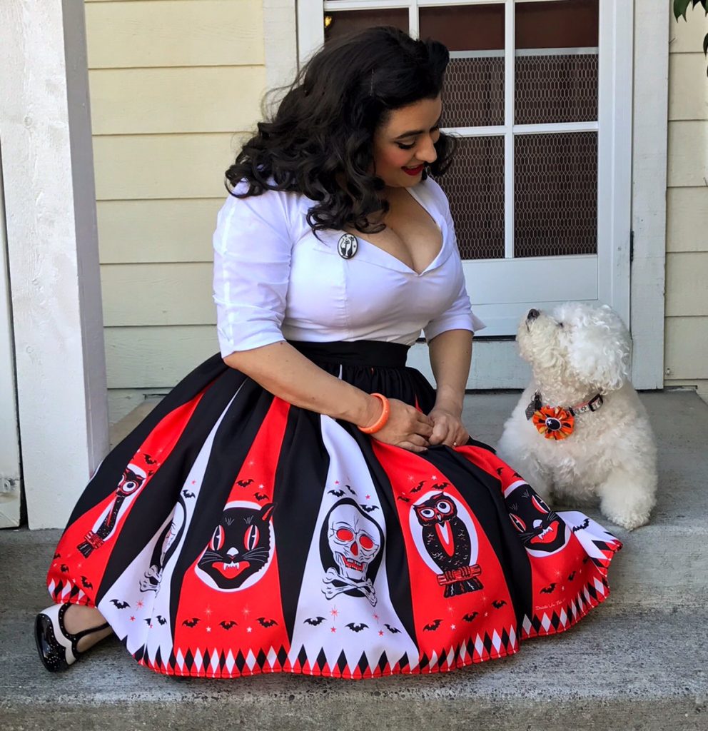 Yasmina Greco - The Oblong Box Shop Halloween Treat Skirt
