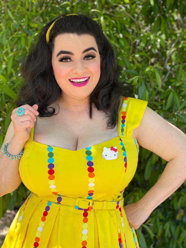 Yasmina Greco Erstwilder Hello Kitty Spring Pinup Girl
