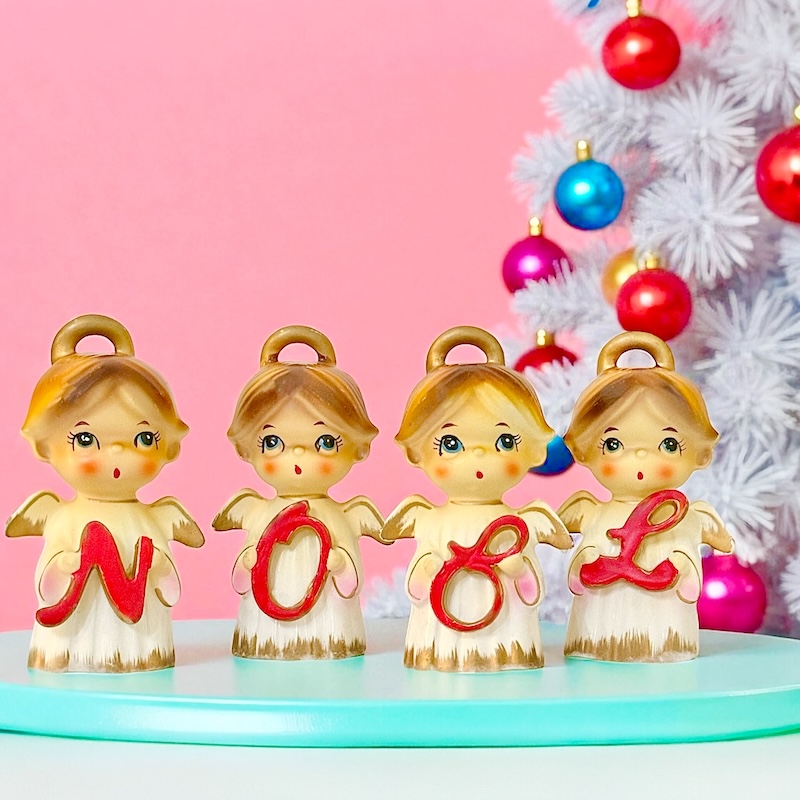 Capri Creations Noel Choir Angels Figurines 1950s