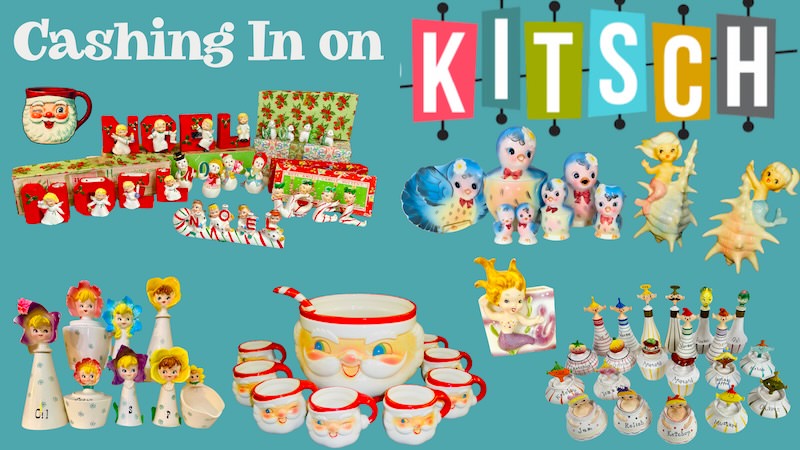 Vintage kitsch collectibles