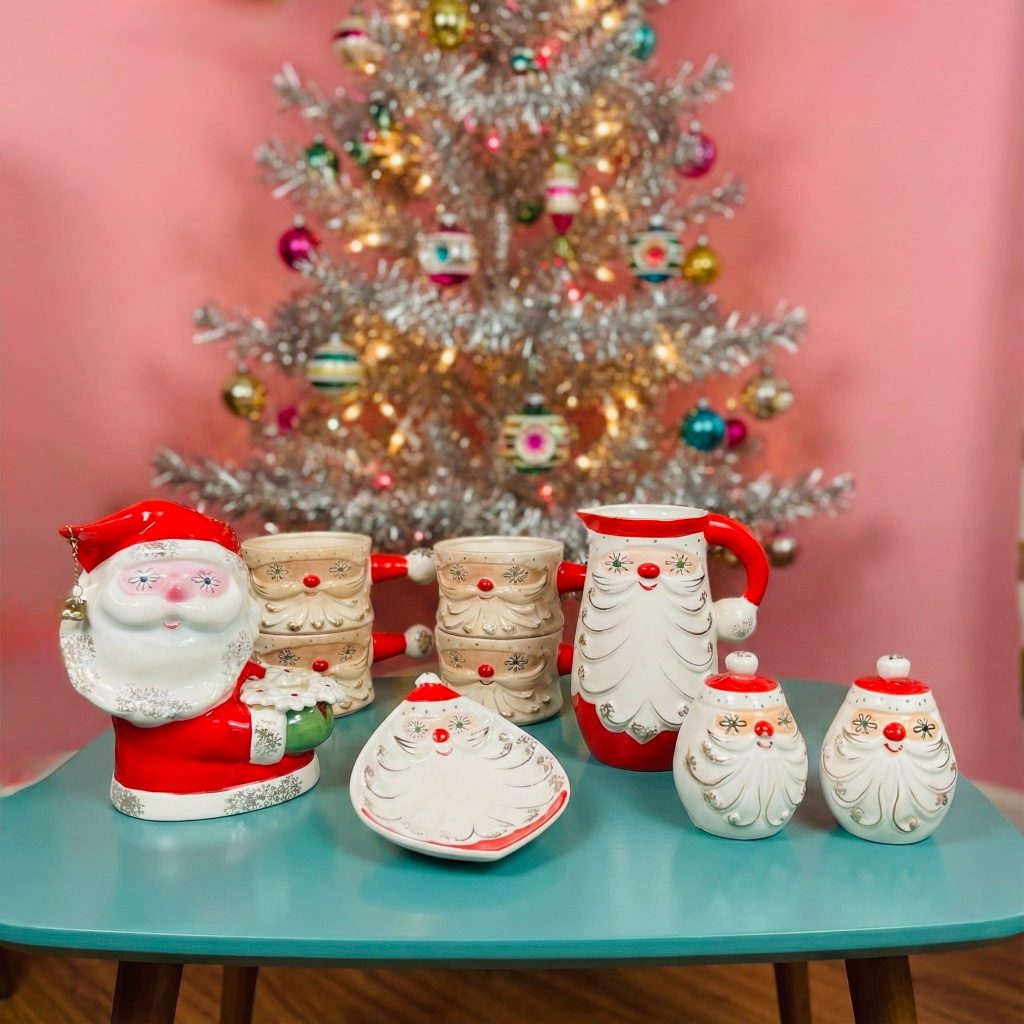 Holt-Howard Starry Eyed Santa Collection
