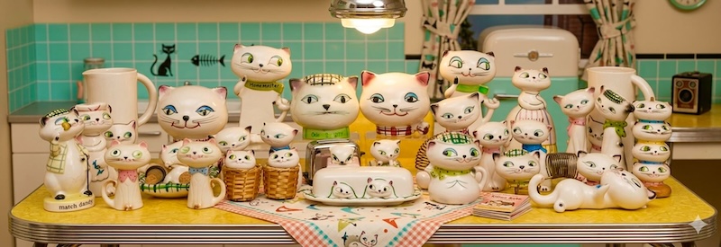 Holt Howard Cozy Kitten Collection 1950s Japan