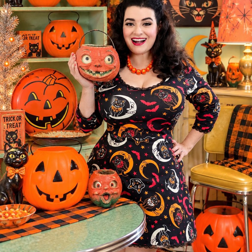 Vintage Halloween Collection with Yasmina
