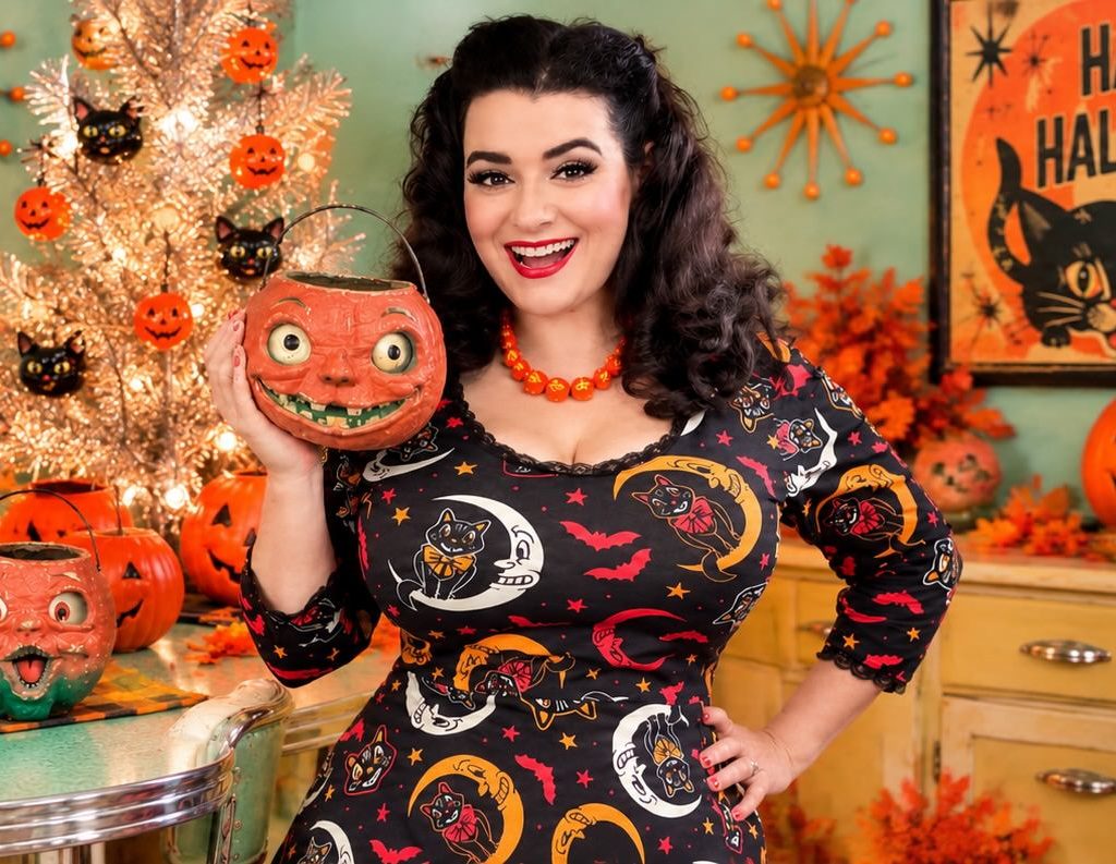 Vintage Halloween Collection with Yasmina