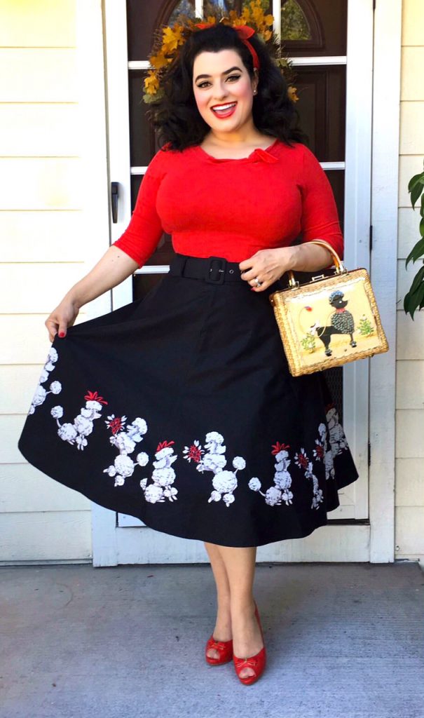 poodle skirt | Crazy4Me - The Modern Bombshell Lifestyle by: Yasmina Greco