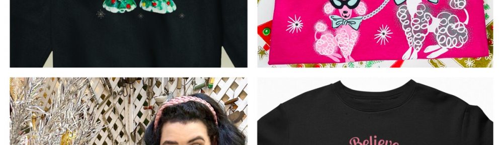Vintage Inspired Christmas Fashions from the 1950s 1960s